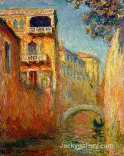 Le rio de la Salute by Claude Monet paintings reproduction